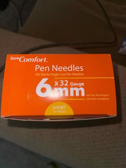 Photo of free Sure comfort pen needles (North Longmont) #1