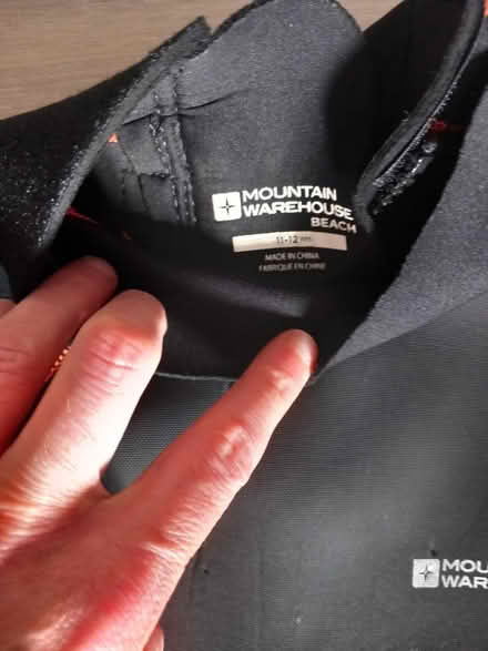 Photo of free Wetsuit 11-12 (Caton) #2