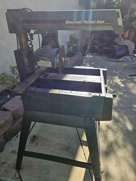 Photo of free Craftsman radial saw (San ramon) #2