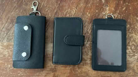 Photo of free Small black card/key holders (Belmont) #1