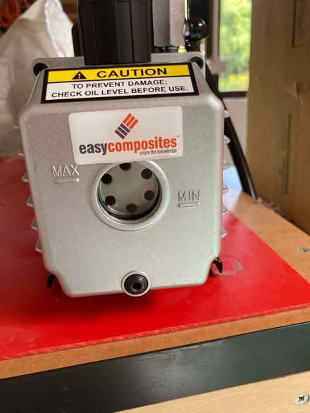 Photo of free Vacuum chamber and pump (Twyford RG10) #3