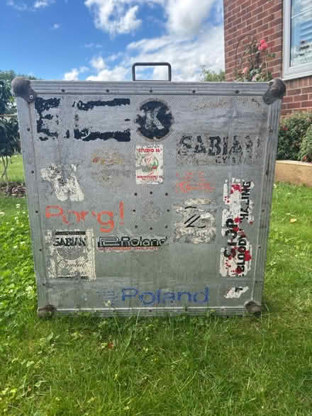 Photo of free Heavy duty metal case for cymbals (Clifton (Worcester) WR6) #2
