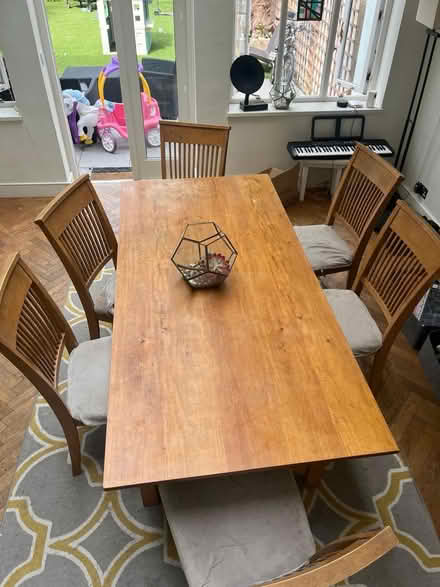 Photo of free Wooden table (W4 Chiswick) #1