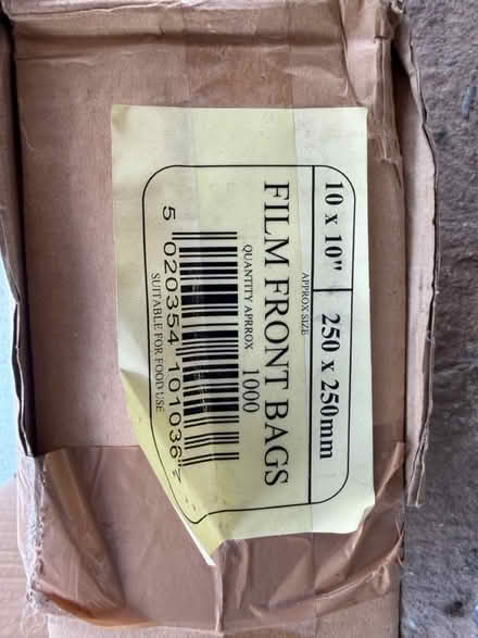 Photo of free Film front paper bags (Nr Ripley DE5) #3
