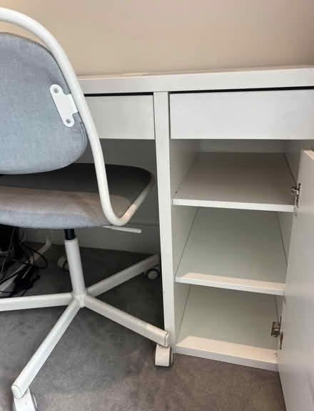 Photo of free White IKEA Desk (CR8 4) #2