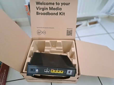 Photo of free Unused Virgin Media Broadband Kit (New Marston OX3) #2