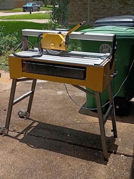Photo of free Wet tile saw / bridge saw (Pasadena/Clear Lake) #1