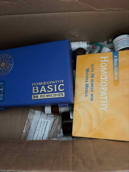 Photo of free Box of homeopathic remedies (SG6) #1