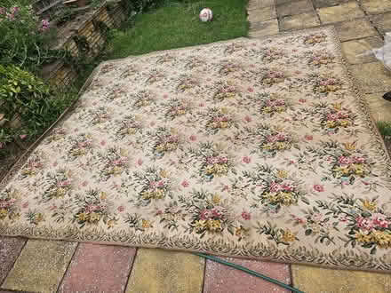 Photo of free Vintage rug 3.15 m x 2.75m (Baldock) #1
