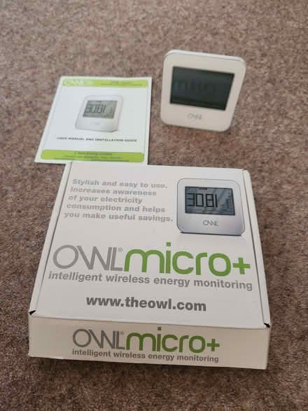 Photo of free Electricity usage monitor. (Tring HP23) #1