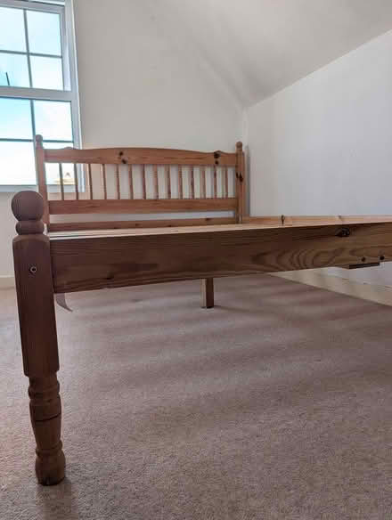 Photo of free Double bed frame (Walton-on-Thames) #3