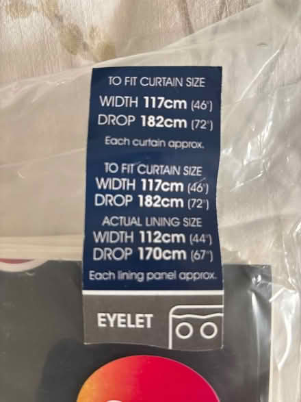 Photo of free Thermal curtain linings (Marston OX3) #2