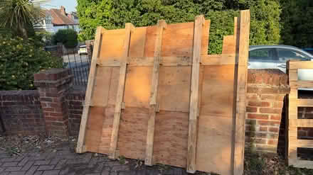 Photo of free Wooden pallets/panels (CR8 4) #3