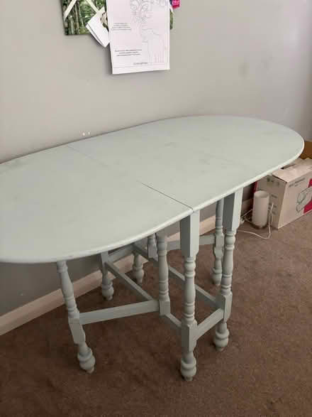Photo of free Folding table used as a craft table (Hartford PE29) #1