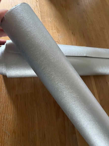 Photo of free 2 rolls of thick silver paper (Werrington PE4) #3
