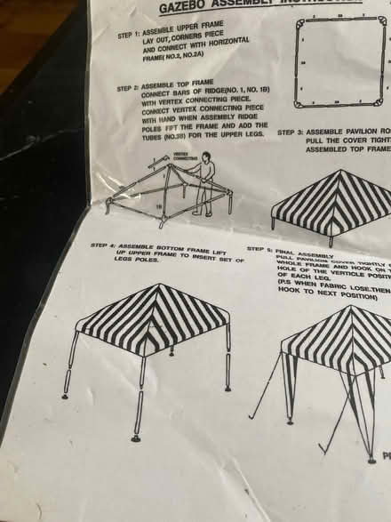 Photo of free large gazebo (Kimberley NG16) #1