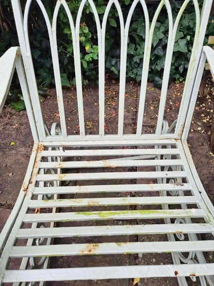 Photo of free Pretty iron garden rocking chairs (Merrow GU4) #3