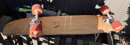 Photo of free Wooden longboard (1075 Valencia Avenue) #3