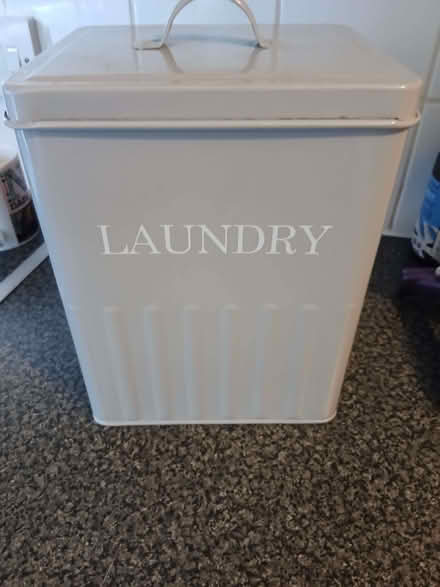 Photo of free Grey washing powder tin (Landguard Common IP11) #1