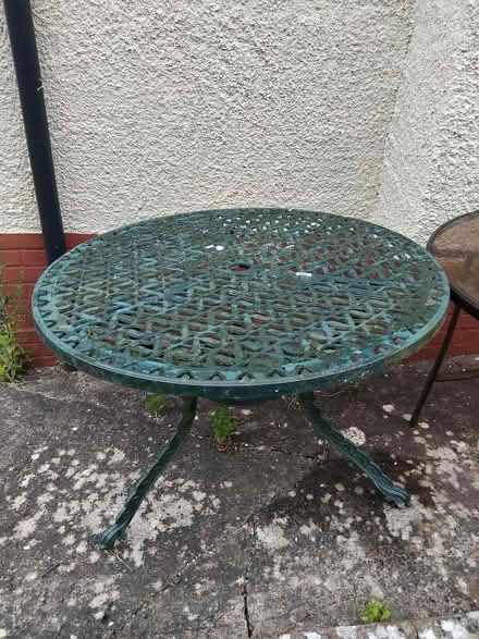 Photo of free Metal Garden table (Manafon SY16) #1