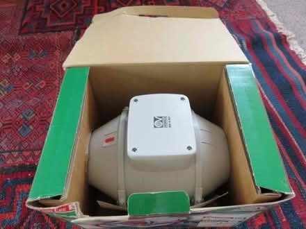 Photo of free Inline extractor fan with run on timer (Hook-a-Gate SY3) #2