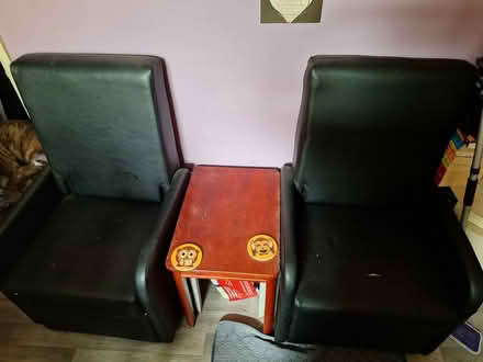 Photo of free 2 recliner chairs and a sofa bed (ME4) #1