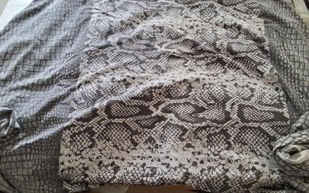 Photo of free Large duvet cover snakeskin pattern (South Acton) #1