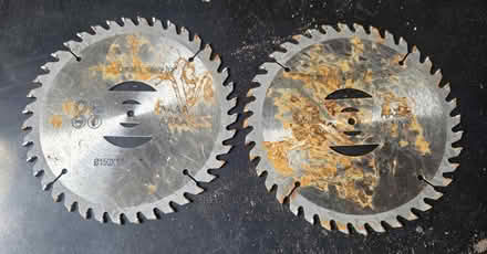 Photo of free 2 x TCT circular saw blades (Frimley) #1