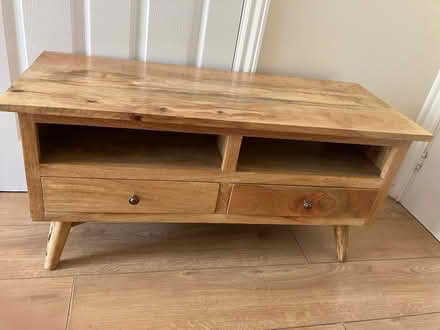 Photo of free Wooden TV stand (Popley RG24) #1
