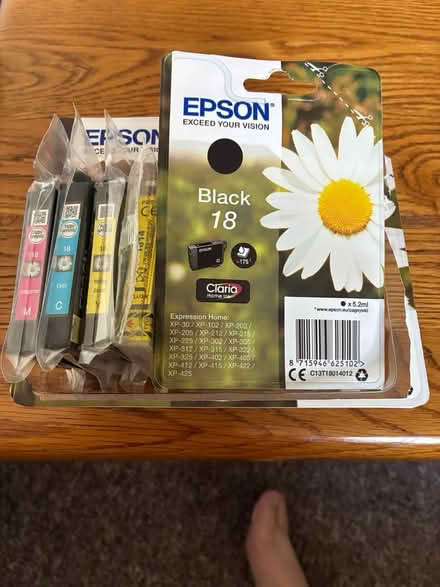 Photo of free Epson printer cartridges (St Michael's Road Cirencester) #1