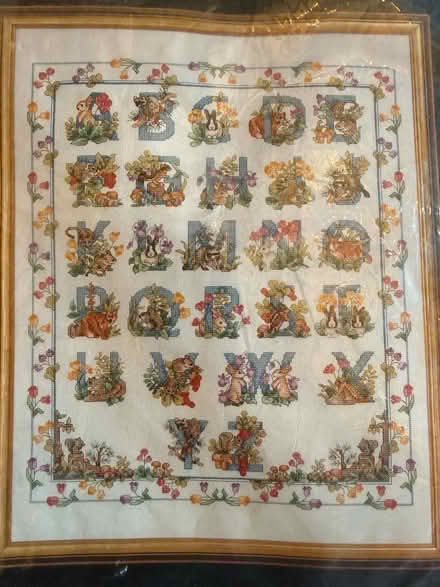 Photo of free Counted cross stitch kit - ‘Woodland Alphabet’ (Eastbourne BN21) #2