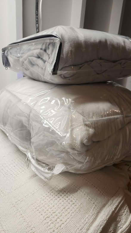 Photo of free Twin XL bedding and King duvet set (Darien) #1
