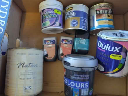 Photo of free Mix of part used paint pots all sizes (Portobello EH15) #1
