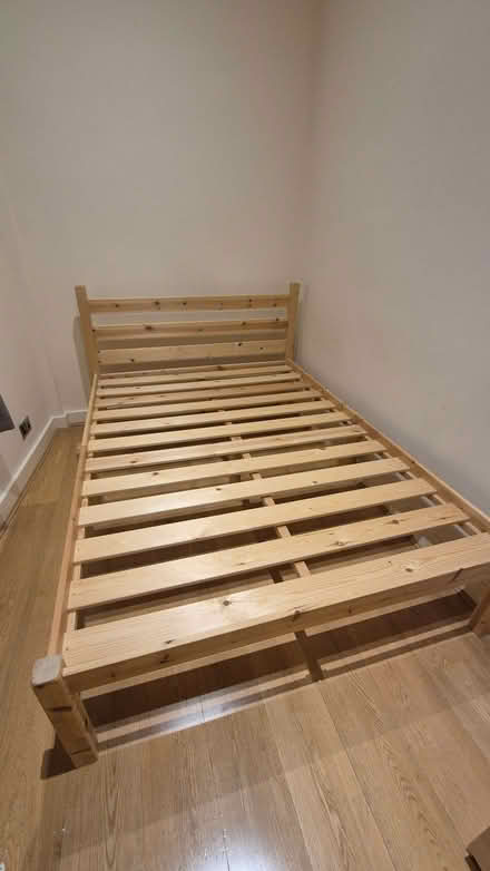 Photo of free Double Bed Frame (West Brompton SW6) #1