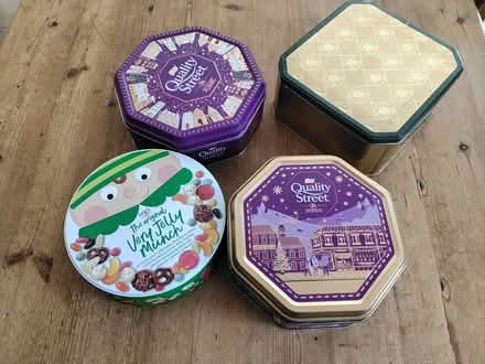 Photo of free Metal Biscuit & Sweet Storage Tins (Welwyn AL6) #1
