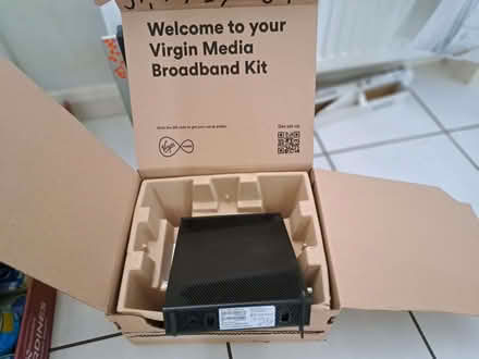 Photo of free Unused Virgin Media Broadband Kit (New Marston OX3) #1