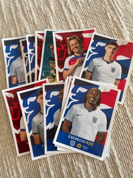Photo of free 20 M&S Food England Stickers (Bowbridge) #1