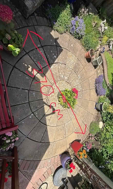Photo of free Shaped Patio Slabs (Chargrove GL53) #3