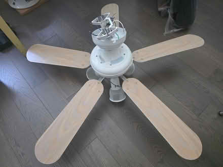 Photo of free Ceiling fan and light (Near eglinton west station) #2