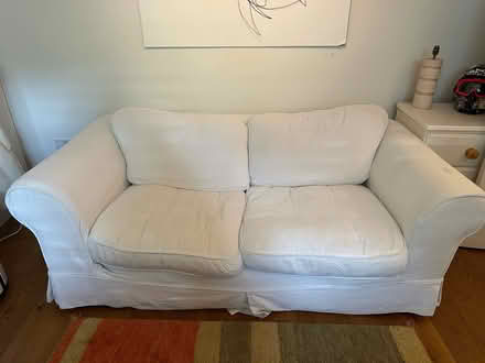 Photo of free White sofa bed (East Dulwich) #1