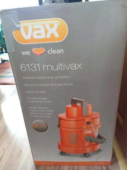 Photo of free Vax Carpet Cleaner 6131T (Perivale W13) #1