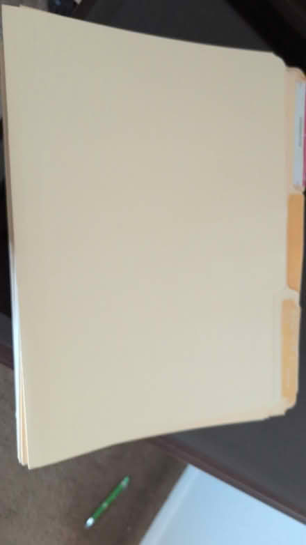 Photo of free File folders, used (NW Tucson 85718) #1