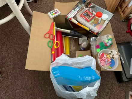 Photo of free Box of craft things (Portchester PO16) #1