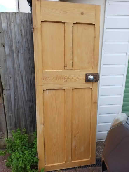 Photo of free Stripped pine door (WR14 Malvern) #1