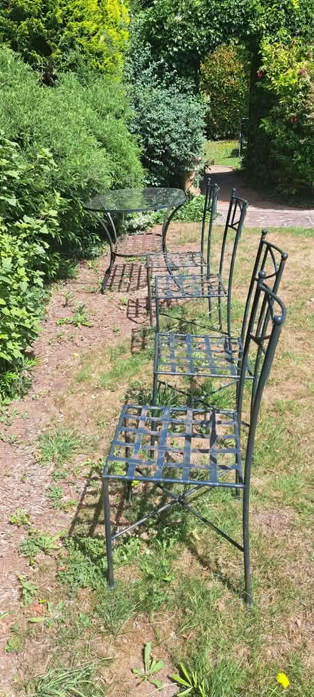 Photo of free Garden table &4 chairs (Benfield Valley BN41) #1