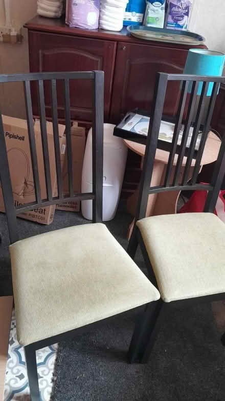 Photo of free Set of 2 dining chairs (Brockworth) #1