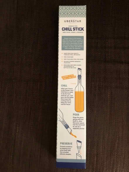 Photo of free Stainless steel wine chill stick (Stoke Gifford BS34) #2