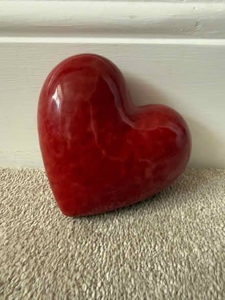Photo of free Red ceramic heart (Clewer New Town SL4) #1