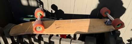 Photo of free Wooden longboard (1075 Valencia Avenue) #2