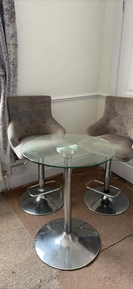Photo of free Table and bar stools (Heysham) #1